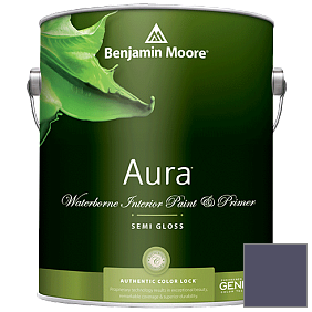 Краска Aura Waterborne Interior Semi-gloss Finish (528) цвет 2069-20 Blackberry Wine