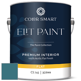 COLOR SMART CS 745 ELIT PAINT глубокоматовая моющаяся краска цвет 2057-30 Naples Blue