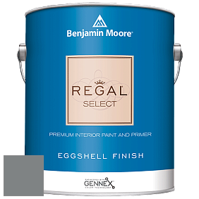 Benjamin Moore 549 Regal Select Waterborne Interior Eggshell Finish краска цвет 2134-40 Whale Gray
