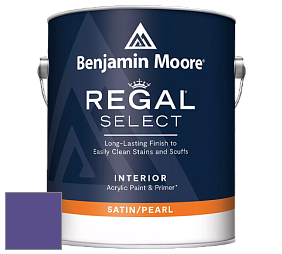 Benjamin Moore 550 Regal Select Waterborne Interior Pearl Finish краска цвет NCS S 3555-R60B 
