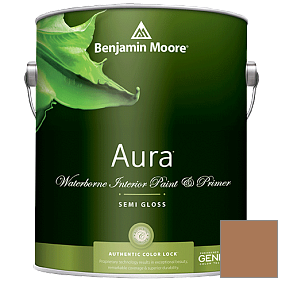 Краска Aura Waterborne Interior Semi-gloss Finish (528) цвет 1092 Glazed Pear