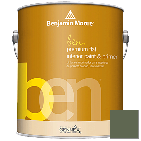 Краска Ben Premium Interior Latex Flat (W625) цвет 455 Sweet Basil