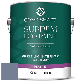 COLOR SMART CS 619 SUPREM ECO PAINT матовая краска цвет AF-580 