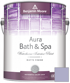 Краска Benjamin Moore Aura Bath & Spa Interior Paint Matte Finish (532) цвет 1404 Crocus