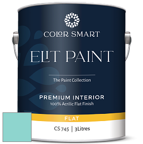 COLOR SMART CS 745 ELIT PAINT глубокоматовая моющаяся краска цвет 661 Caribbean Cool