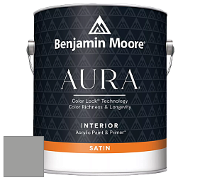 Benjamin Moore Aura 526 Waterborne Interior Satin Finish покрытие цвет NCS S 4000-N 