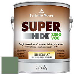 Benjamin Moore 355 Super Hide Zero Voc Interior Flat краска цвет HC-127 BM HC-127