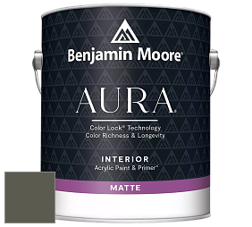 Benjamin Moore Aura 522 Interior Paint - Matte краска цвет 2140-20 Tuscany Green