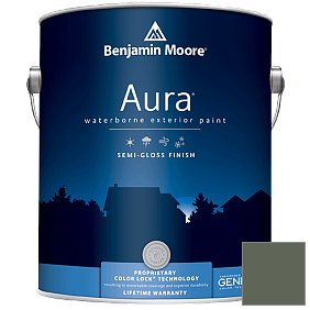 Краска Aura Waterborne Exterior Semi-Gloss Finish (632) цвет AF-480 