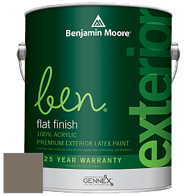 Benjamin Moore Ben 541 Waterborne Exterior Flat Finish краска цвет HC-85 BM HC-85