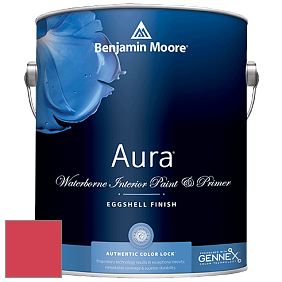 Benjamin Moore Aura 524 Waterborne Interior Eggshell Finish краска цвет RAL 3018 