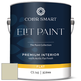COLOR SMART CS 745 ELIT PAINT глубокоматовая моющаяся краска цвет AF-435 