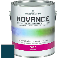 Benjamin Moore 792 Advance Interior Paint-Satin эмаль цвет RAL 5020 