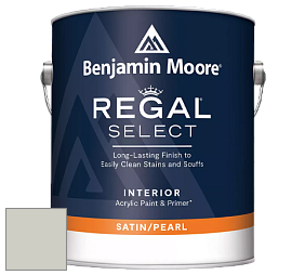 Benjamin Moore 550 Regal Select Waterborne Interior Pearl Finish краска цвет 1556 Vapor Trails