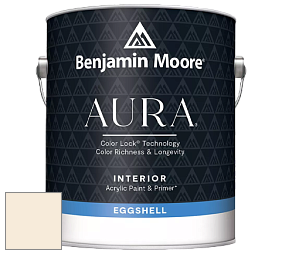 Benjamin Moore Aura 524 Waterborne Interior Eggshell Finish краска цвет OC-77 Colonial Cream