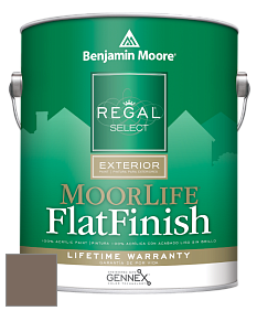 Benjamin Moore W105 Regal Select Exterior Paint-MoorLife Flat Finish краска цвет 994 Fallen Timber
