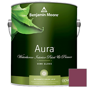 Краска Aura Waterborne Interior Semi-gloss Finish (528) цвет 2076-10 Crushed Velvet