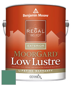 Benjamin Moore W103 Regal Select Exterior Paint-MoorGard Low Lustre Finish краска цвет 601 Juniper Green