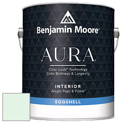 Benjamin Moore Aura 524 Waterborne Interior Eggshell Finish краска цвет 2036-70 CrÃ¨me de Mint