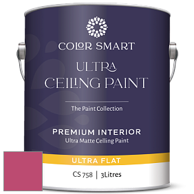 COLOR SMART CS 758 ULTRA CEILING PAINT ультраматовая краска цвет 2086-30 Rosy Blush