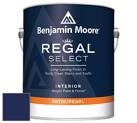 Benjamin Moore 550 Regal Select Waterborne Interior Pearl Finish краска цвет RAL 5013 