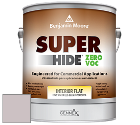 Benjamin Moore 355 Super Hide Zero Voc Interior Flat краска цвет 2113-60 Porcelain