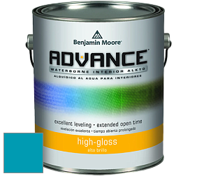 Benjamin Moore 794 Advance Interior Paint-High Gloss глянцевая алкидная эмаль цвет NCS S 2055-B10G 
