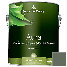 Краска Aura Waterborne Interior Semi-gloss Finish (528) цвет 447 Holiday Wreath