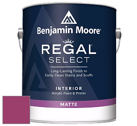 Benjamin Moore 548 IRegal Select Interior Paint - Matte краска цвет 2077-20 Gypsy Pink