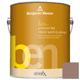 Краска Ben Premium Interior Latex Flat (W625) цвет 2105-40 Dusty Ranch Brown