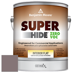Benjamin Moore 355 Super Hide Zero Voc Interior Flat краска цвет 2113-40 Cinnamon Slate