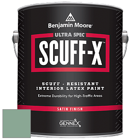 Benjamin Moore 486 Ultra Spec SCUFF-X Interior Satin Finish краска цвет NCS S 3020-G 