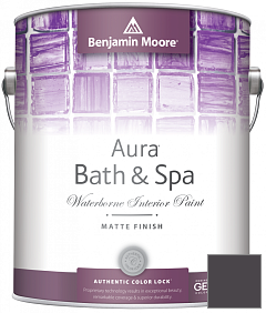 Краска Benjamin Moore Aura Bath & Spa Interior Paint Matte Finish (532) цвет 2070-10 Tulsa Twilight