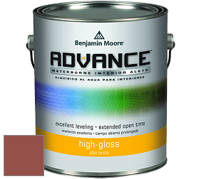Benjamin Moore 794 Advance Interior Paint-High Gloss глянцевая алкидная эмаль цвет 2088-30 Strawberry Field