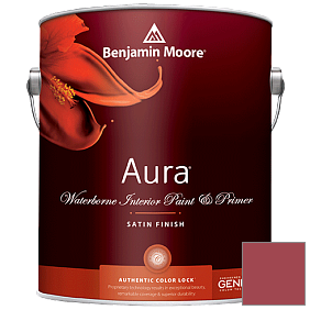Краска Aura Waterborne Interior Satin Finish (526) цвет 2004-20 Chili Pepper