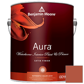 Краска Aura Waterborne Interior Satin Finish (526) цвет 2170-10 Fireball Orange