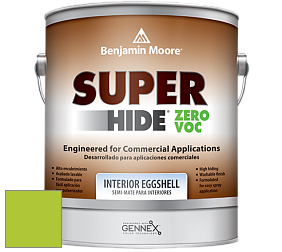 Benjamin Moore 357 Super Hide Zero Voc Interior Eggshell краска цвет NCS S 0575-G40Y 