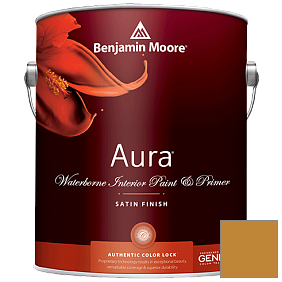 Краска Aura Waterborne Interior Satin Finish (526) цвет 2154-10 Yellow Oxide