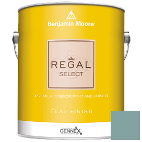 Краска Regal Select Waterborne Interior Flat Finish (547) цвет 711 Boca Raton Blue