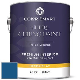 COLOR SMART CS 758 ULTRA CEILING PAINT ультраматовая краска цвет RAL 5019 