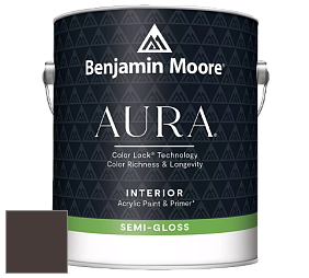 Benjamin Moore Aura 528 Waterborne Interior Semi-gloss Finish краска цвет NCS S 8505-R 