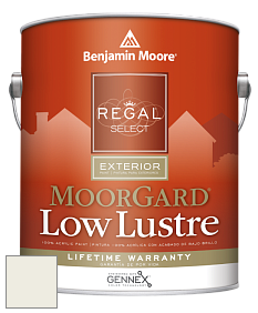 Benjamin Moore W103 Regal Select Exterior Paint-MoorGard Low Lustre Finish краска цвет OC-45 Swiss Coffee