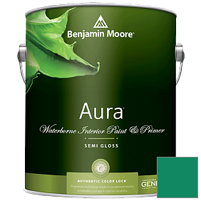 Краска Aura Waterborne Interior Semi-gloss Finish (528) цвет 2044-20 Leprechaun