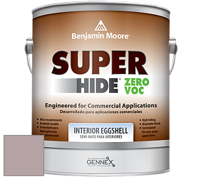 Benjamin Moore 357 Super Hide Zero Voc Interior Eggshell краска цвет NCS S 3010-R10B 