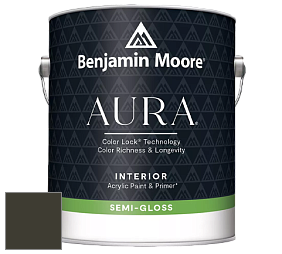 Benjamin Moore Aura 528 Waterborne Interior Semi-gloss Finish краска цвет RAL 6022 