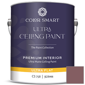 Краска COLOR SMART CS 758 ULTRA CEILING PAINT ультраматовая краска цвет 1266 Love Affair