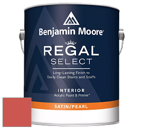 Benjamin Moore 550 Regal Select Waterborne Interior Pearl Finish краска цвет 1306 Habanero Pepper