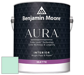 Benjamin Moore Aura 522 Interior Paint - Matte краска цвет 2038-60 Tropical Pool