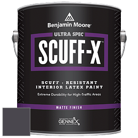 Benjamin Moore 484 Ultra Spec SCUFF-X Interior Matte Finish краска цвет 2117-20 Galaxy