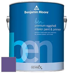 Benjamin Moore Ben W626 Premium Interior Latex Eggshell краска цвет 2071-30 Mystical Grape